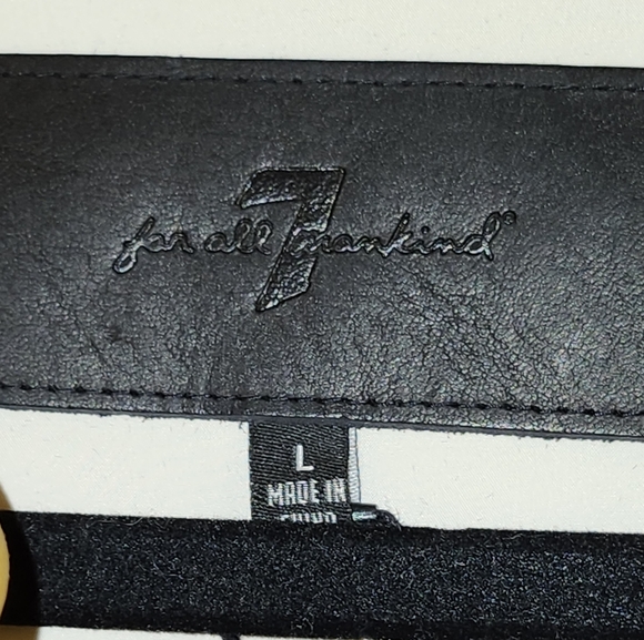 NWT 7 FOR ALL MANKIND 7FAM MEN'S Yellow Rain Outdoor Jacket Hidden Hood L - Picture 6 of 6